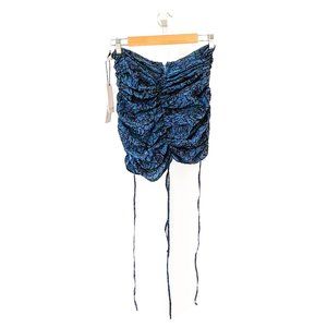 JH-ZANE Navy Rose Pina Skirt Set